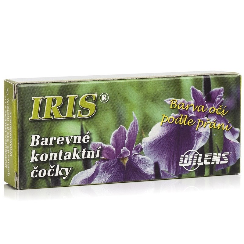 barevné čočky IRIS...