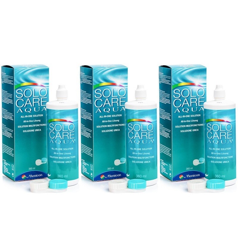 SoloCare Aqua 3 x 360 ml