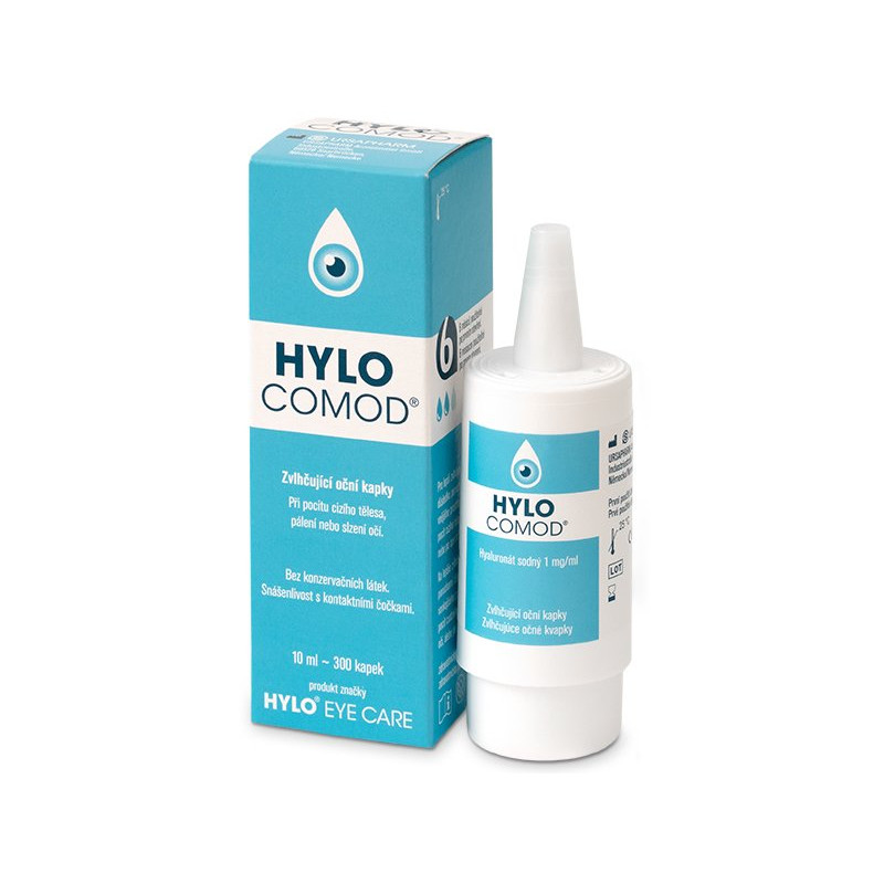 oční kapky HYLO-COMOD 10 ml