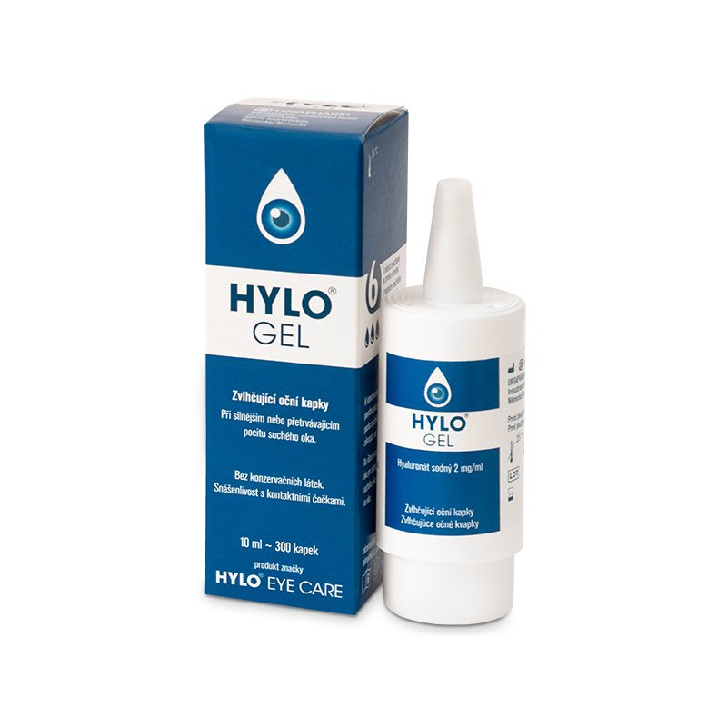 oční kapky HYLO-GEL 10 ml