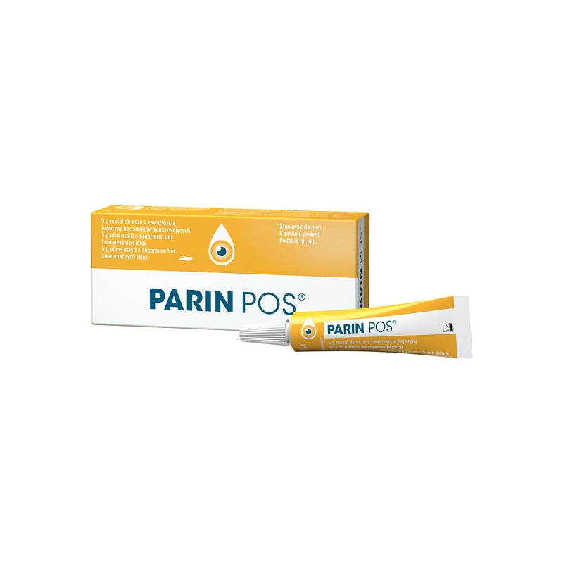 nový design výrobku Parin-Pos oční mast 5 g