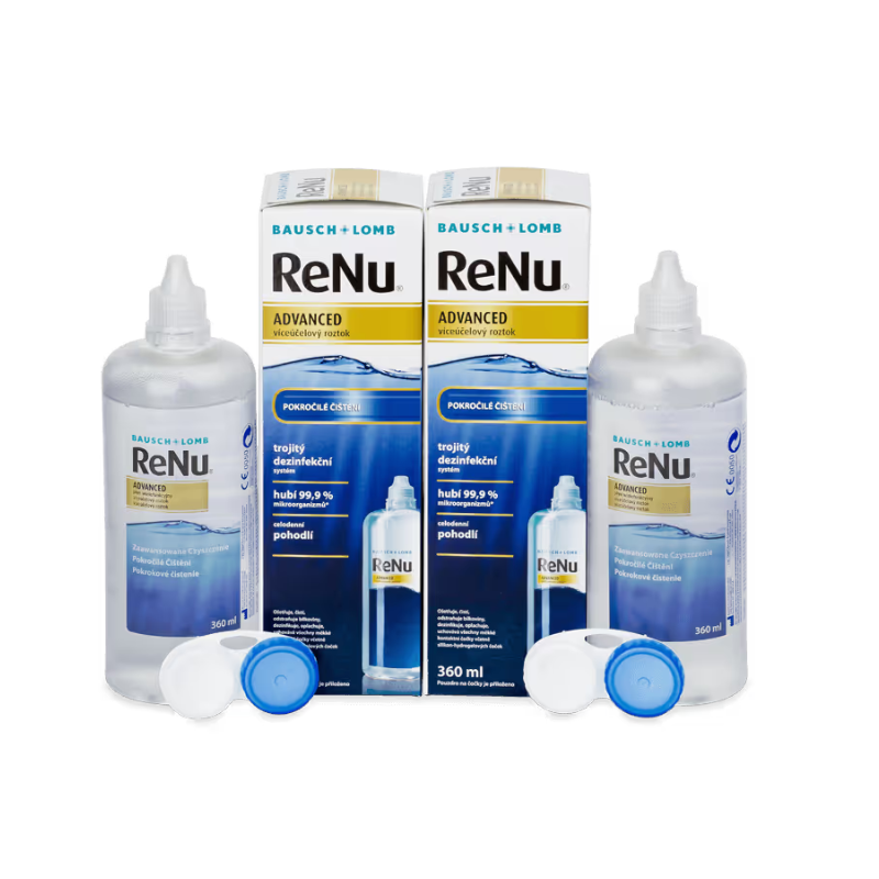Roztok ReNu Advanced 2 x...