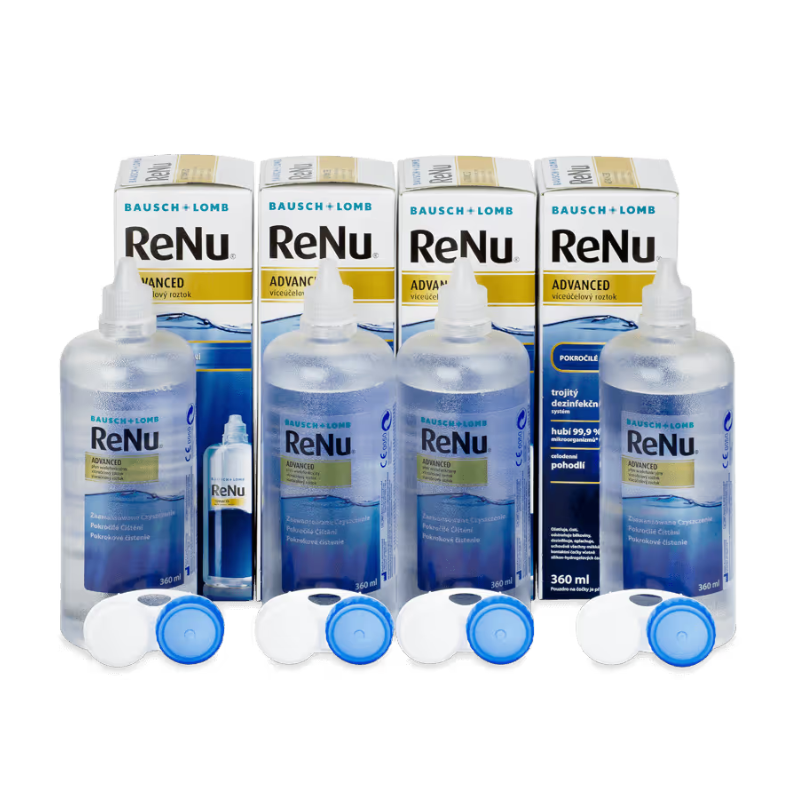 Roztok ReNu Advanced 4 x...