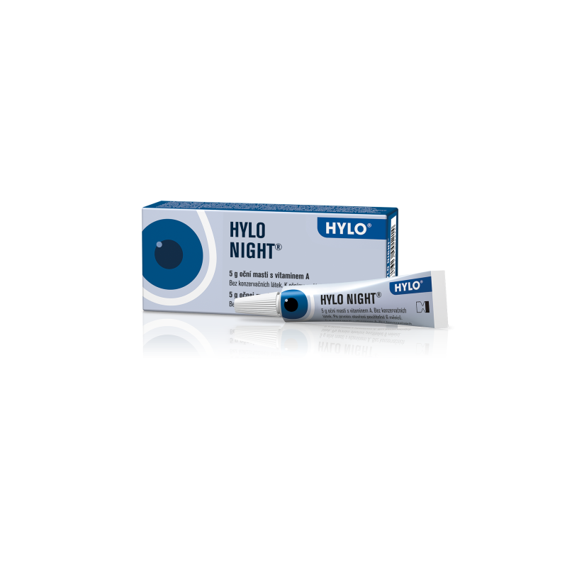 Hylo night oční mast sterilní (Vita Pos) 5 g